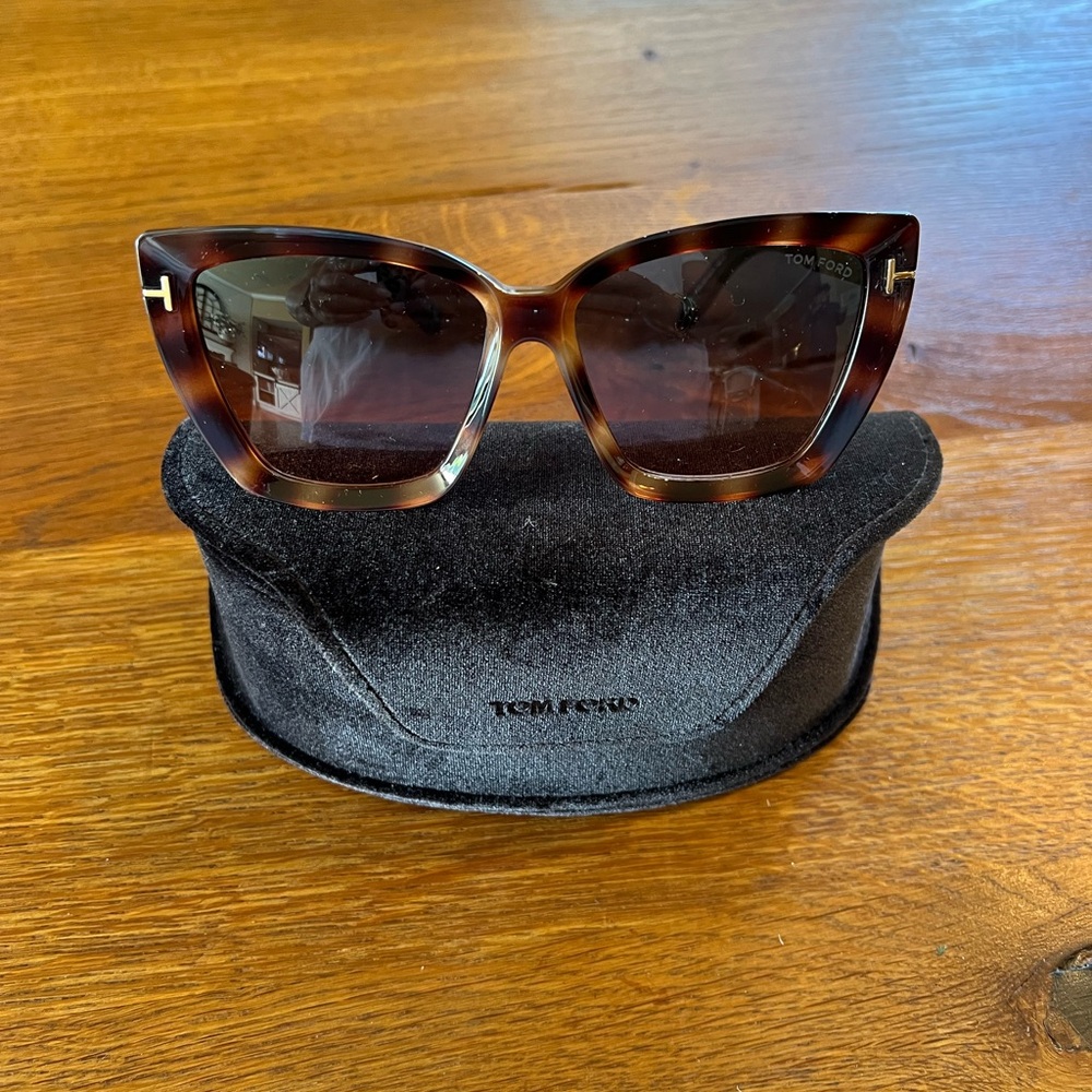 Tom Ford Tortoise Scarlett  Sunglasses